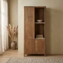 Oberblende Regalschrank Dallas Beige Marmor - Starfurn