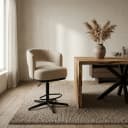 Bruce Barstuhl - drehbar 360 - Cremona - Natural 02 - My Sons