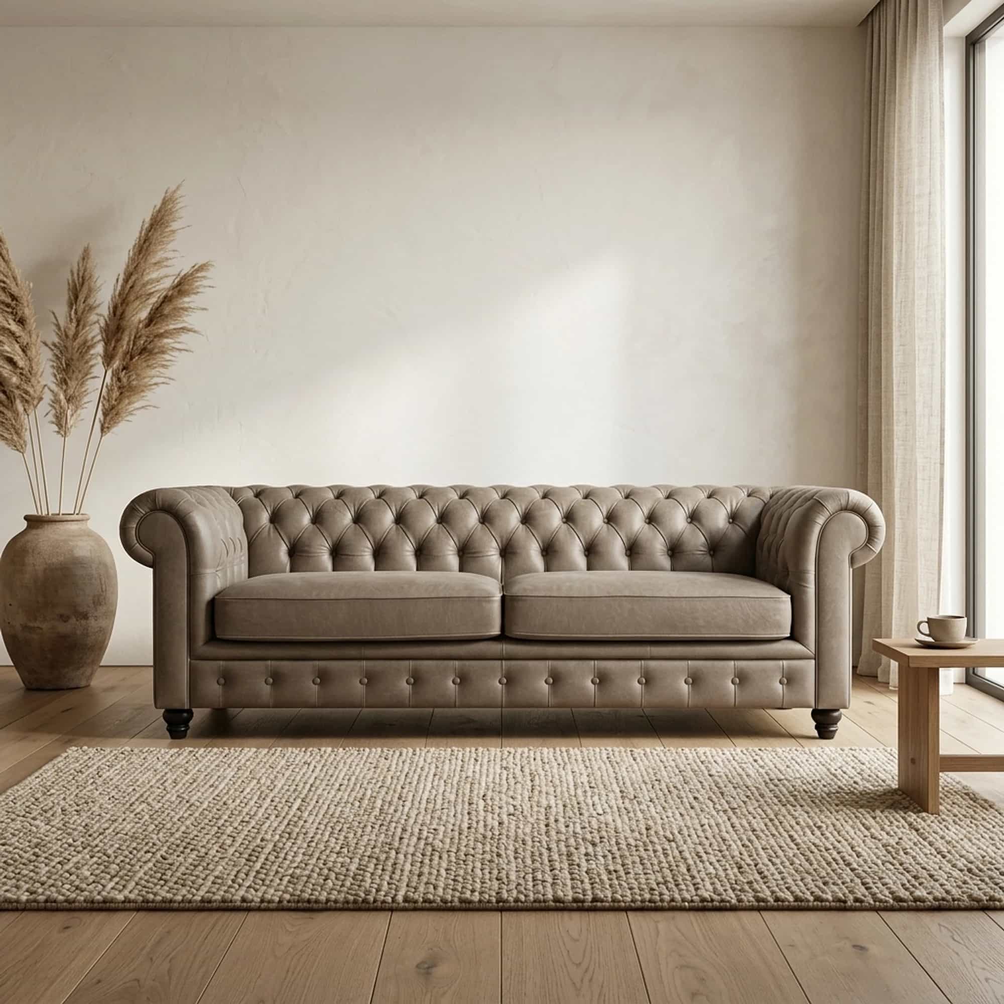 Chesterfield XL Leder | 3 Sitzer