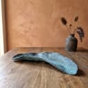 Tablett Dekorativ Blau Patina - Benoa