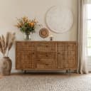 Sideboard Brandy Natur-Mangoholz 160 cm - Starfurn