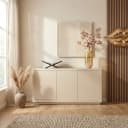 Sideboard „Brussel“ Sand, Mangoholz, 150 cm - Starfurn