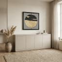 Sideboard „Brussel“ Sand, Mangoholz, 200 cm - Starfurn