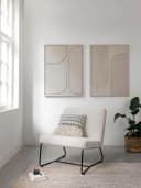 Wanddekoration Lorcan Cream klein - MUST Living