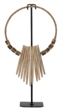 Gemälde Decorative wooden necklace - MUST Living