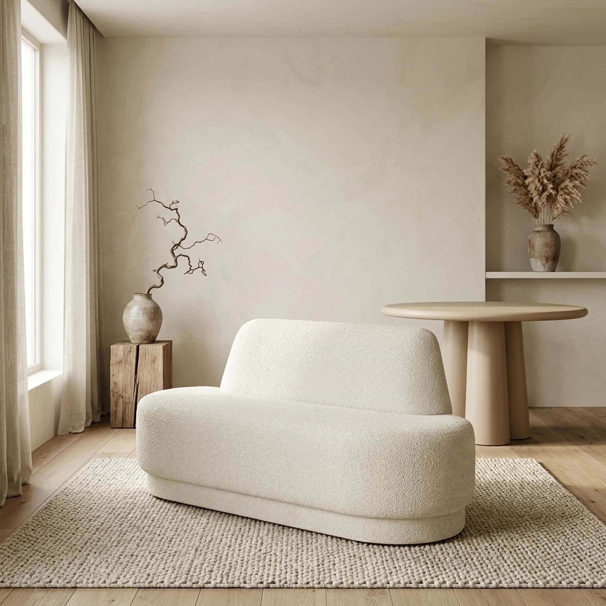 Eetkamersofa Curved