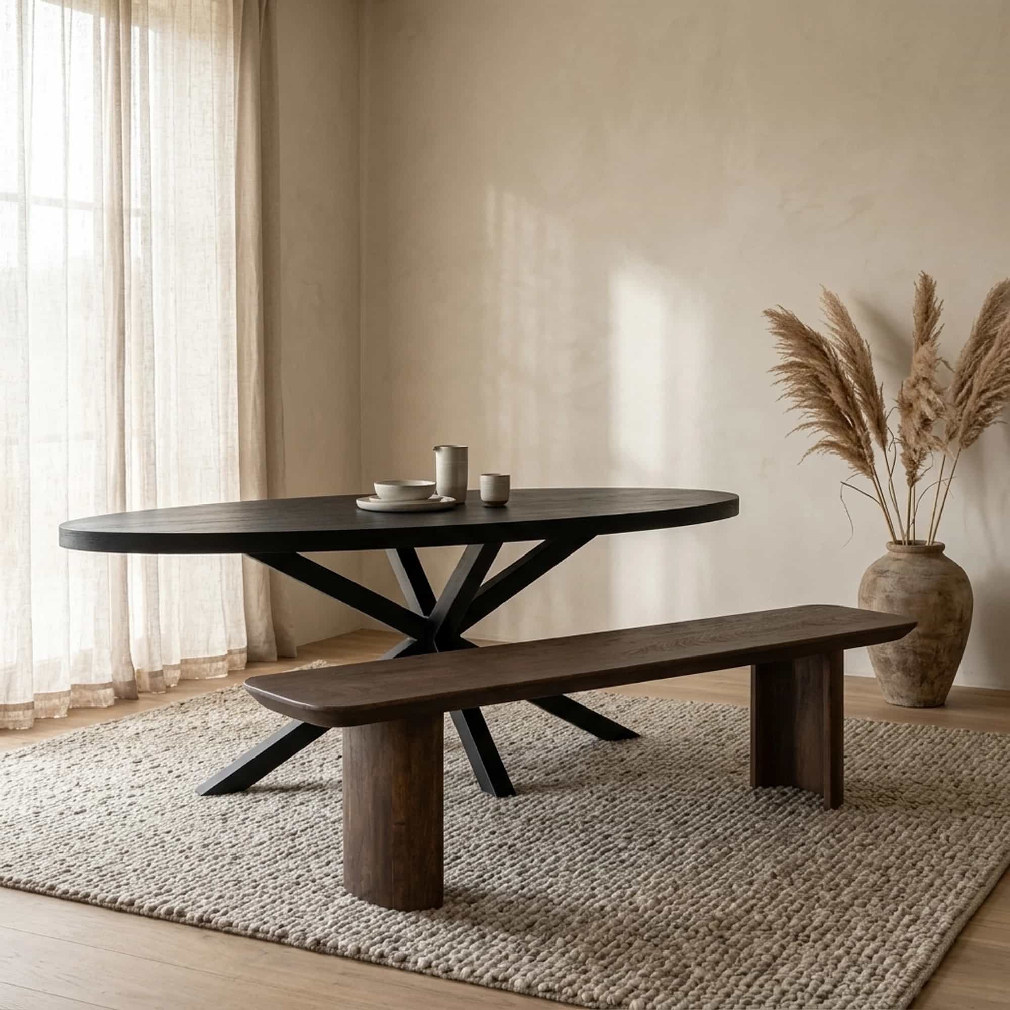Esszimmerbank Maré Braun | 180 cm