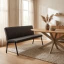 Esszimmerbank Tivoli Bull | 185 cm | Anthrazit - Starfurn