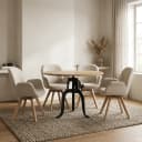 Eettafel met Crank / Bar Tafel 75 - Benoa