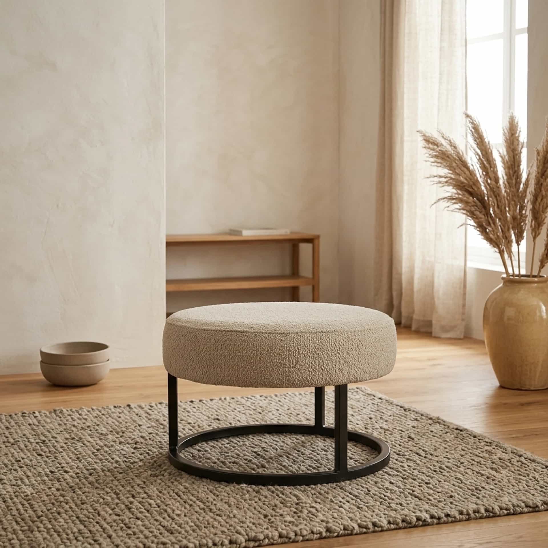 Escabel Hocker - Ø50 - Rhythm - Beige 06 - My Sons
