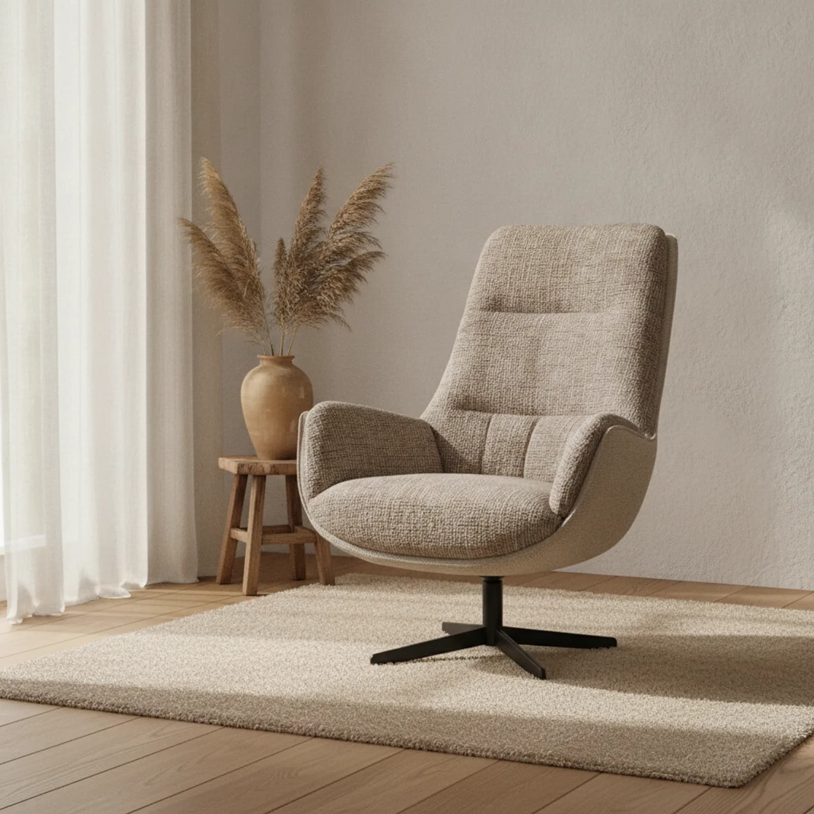 Fauteuil Shell high