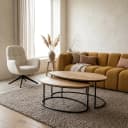 Hannover Couchtisch organisch, 2er-Set, Smooth Natural - My Sons