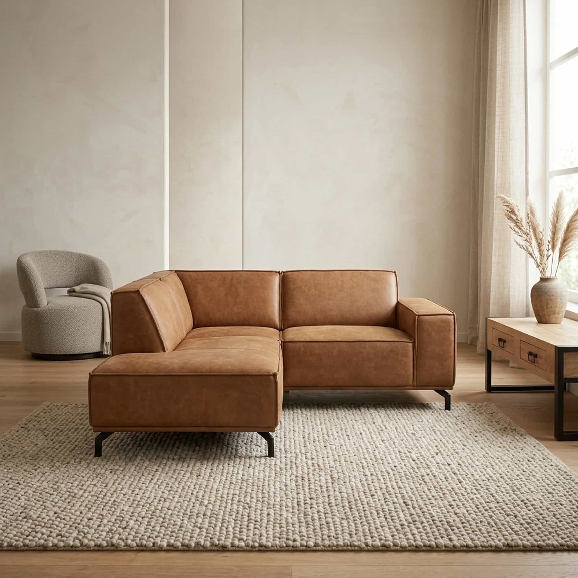 Ecksofa Marvin Öko-Leder