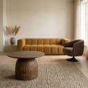 Karl Couchtisch Ø60, H40, Mango Matt Walnut - My Sons