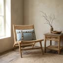 Kissen StripeScape Hellblau - By-Boo