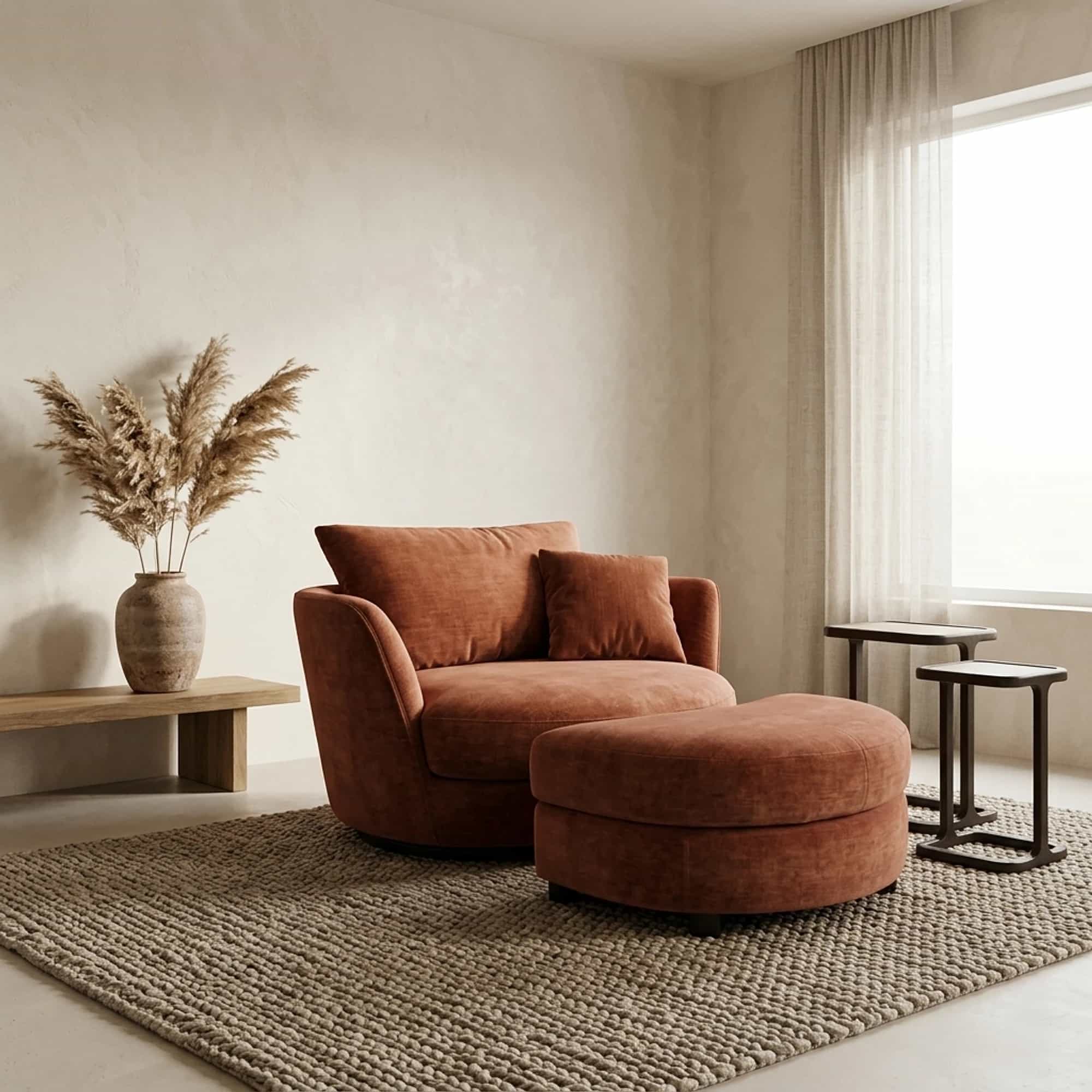 Loveseat Kart Drehsessel 1,5-Sitzer Fabbrica Germany