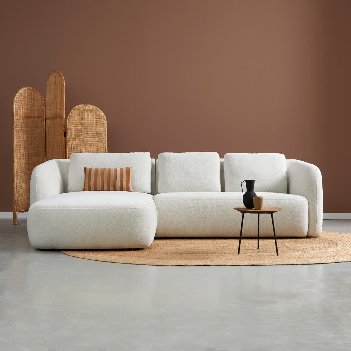 CLOUD Met chaise longue links