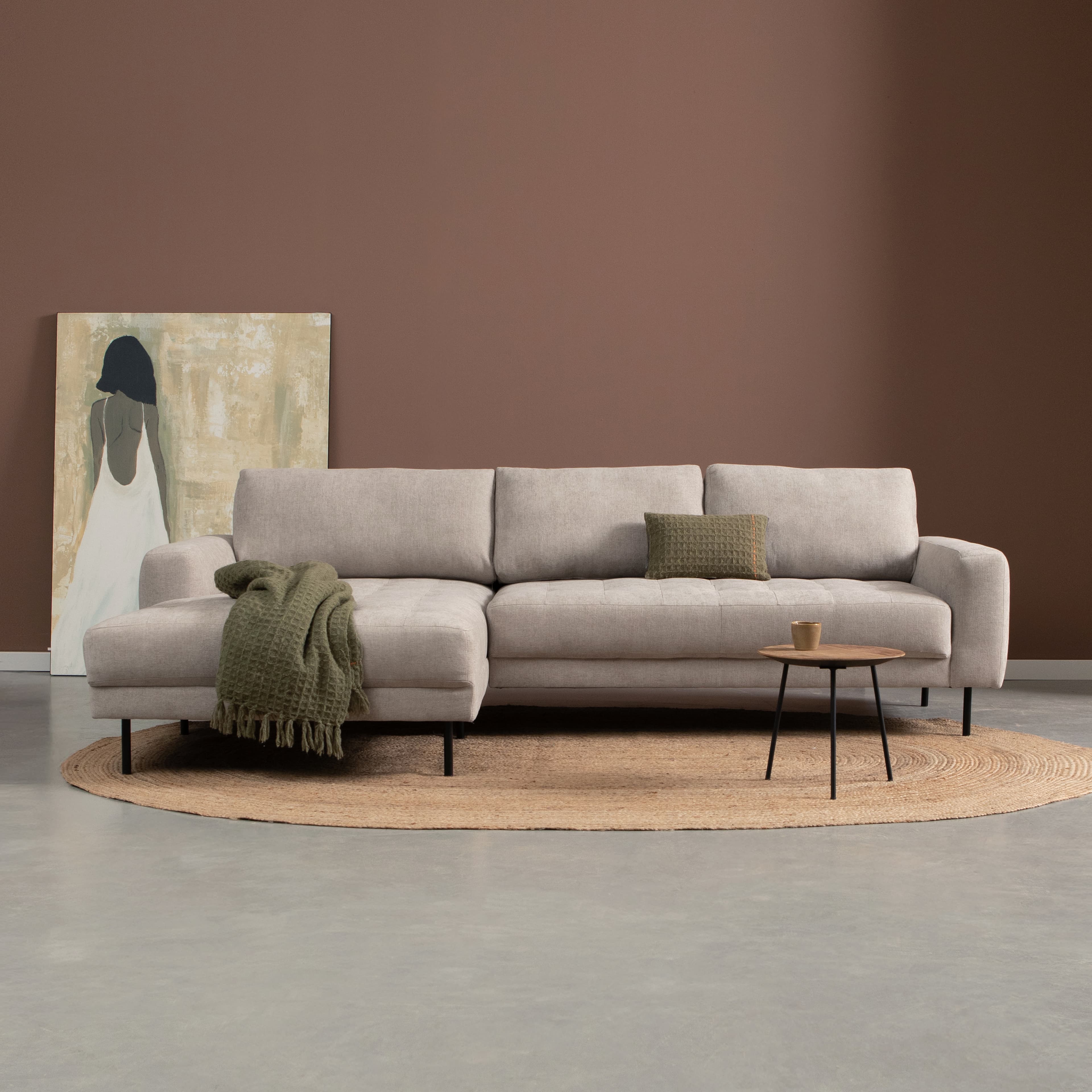 OREO Met chaise longue links
