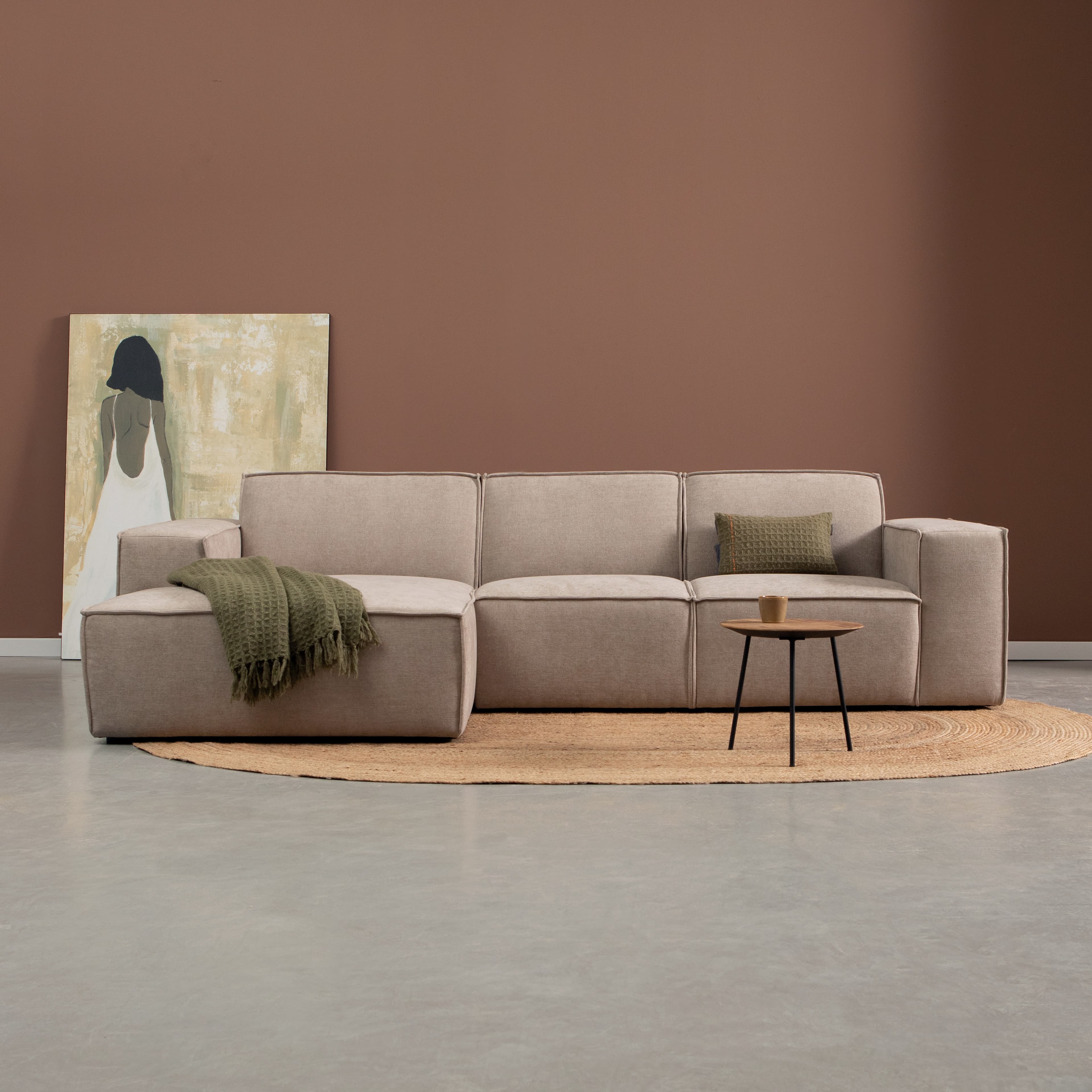 PLAY Met chaise longue links