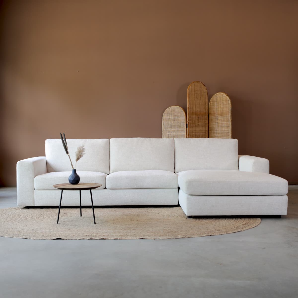 UNO Met chaise longue rechts