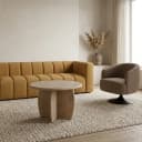 Couchtisch Ø60, H45, Acacia Weathered Wood - My Sons