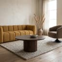 Couchtisch, Ø90, Mango Dark Walnut - My Sons
