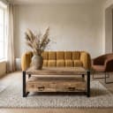 Couchtisch Britt mit 4 Schubladen 120 - Benoa