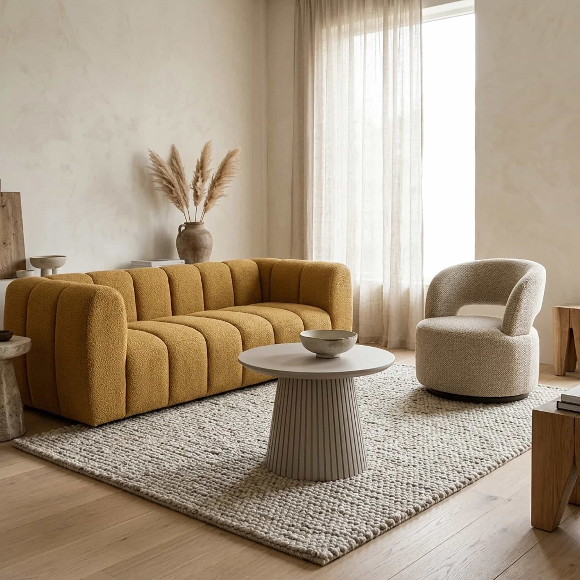 Couchtisch Solana | 50 cm | Taupe