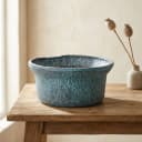 Schale Dekorativ Blau Patina - Benoa