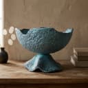 Schale Dekorativ Blau Patina - Benoa