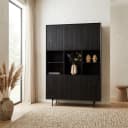 Garderobe Madison XL Schwarz | 135 cm - Starfurn