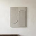 Wanddekoration Elyn Cream klein - MUST Living