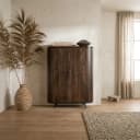 Wandschrank Noor Walnuss 150 cm - Livingfurn