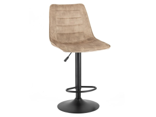 Mokana Furniture Barstühle Barhocker Nikos Velvet Beige 