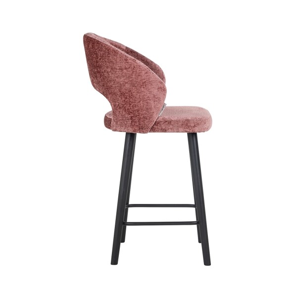 Richmond Interiors Counterstuhl Savoy Rose Chenille  