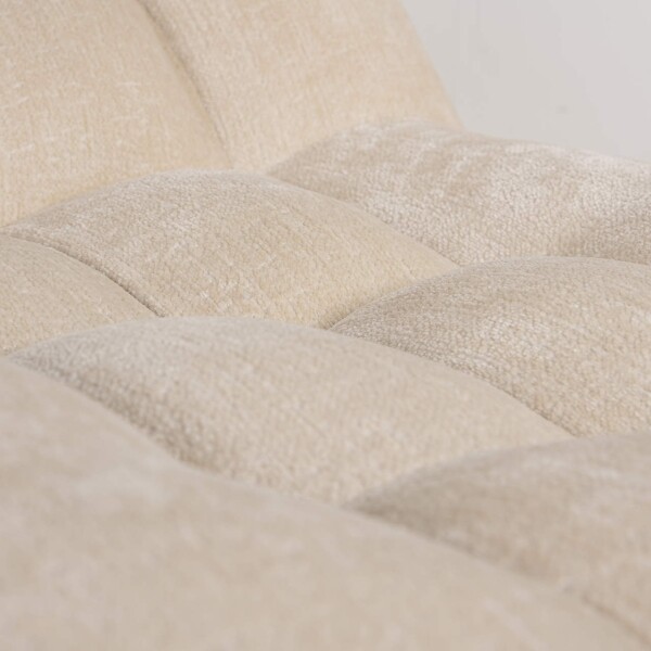 Drehsessel Rosy white chenille