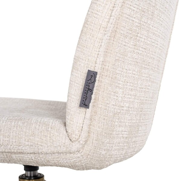 Richmond Interiors Drehsessel Dakota in Beige Chenille 