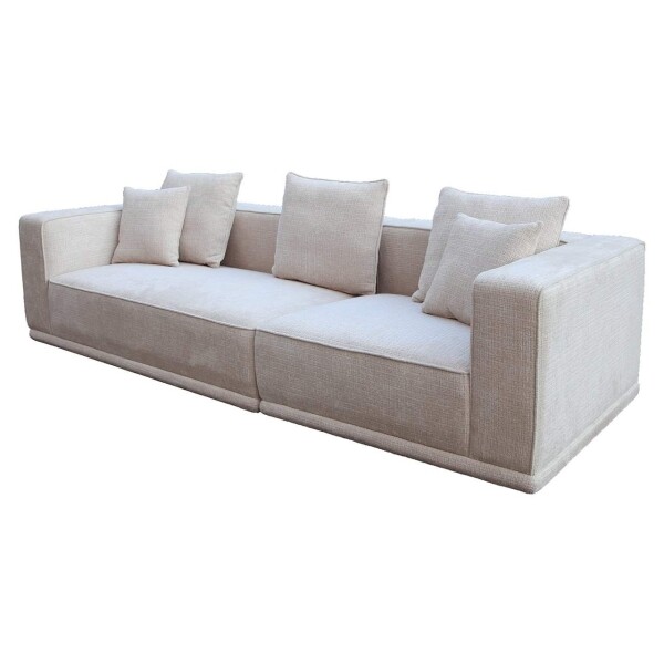 Richmond Interiors Sofa Lusso Beige Chenille 