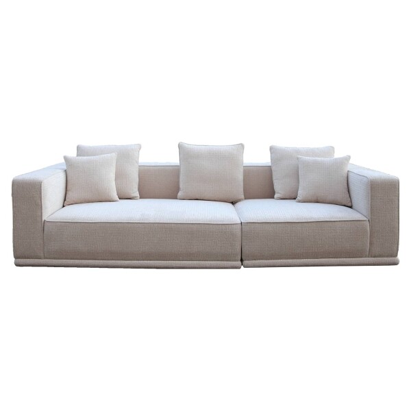 Richmond Interiors Sofa Lusso Beige Chenille 