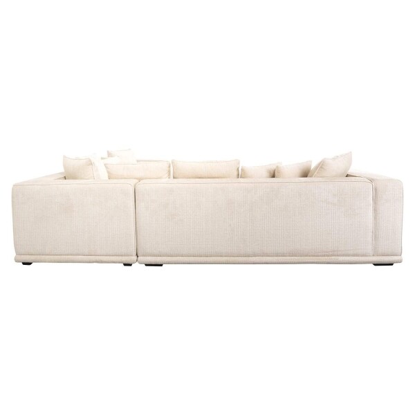 Richmond Interiors Ecksofa Lusso in Beige Chenille 