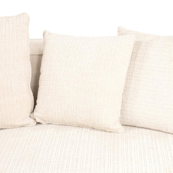 Richmond Interiors Ecksofa Lusso in Beige Chenille 