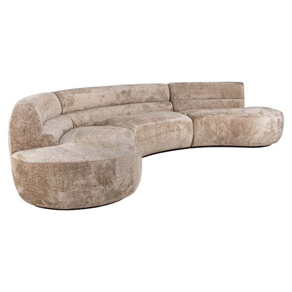 Sofa Colby Round Shape Sheep Nature von Mokana Meubelen