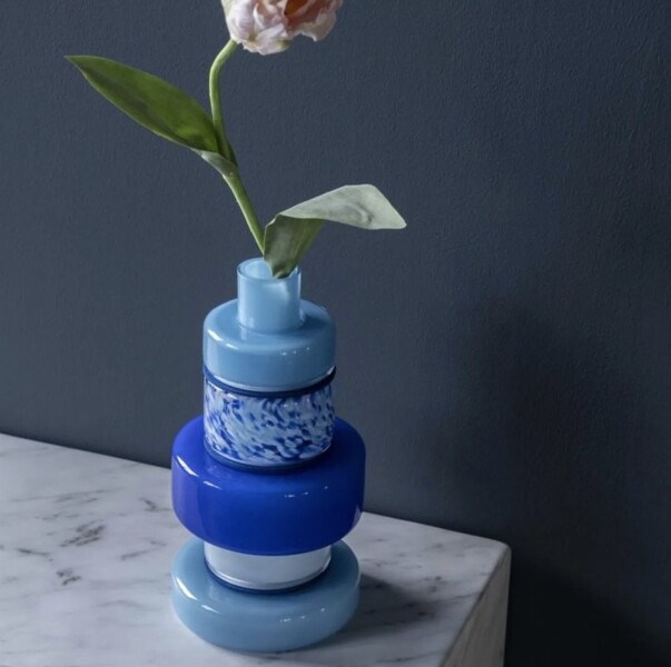 Moderne Vase Golas Braun Byboo