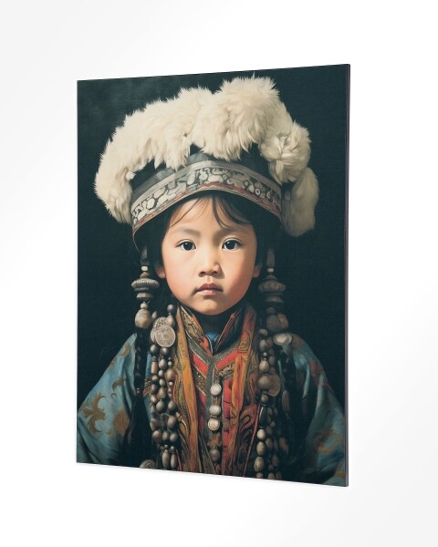 Wandtuch Traditional Child 1