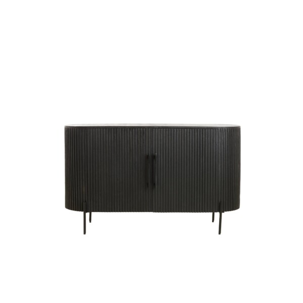 Anrichte Dumosi Wood Matt Black von Light-Living