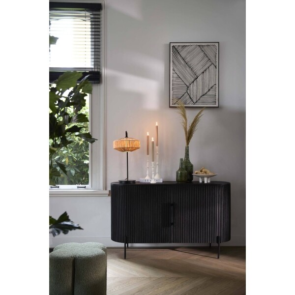 Anrichte Dumosi holz matt schwarz von Mokana Furniture