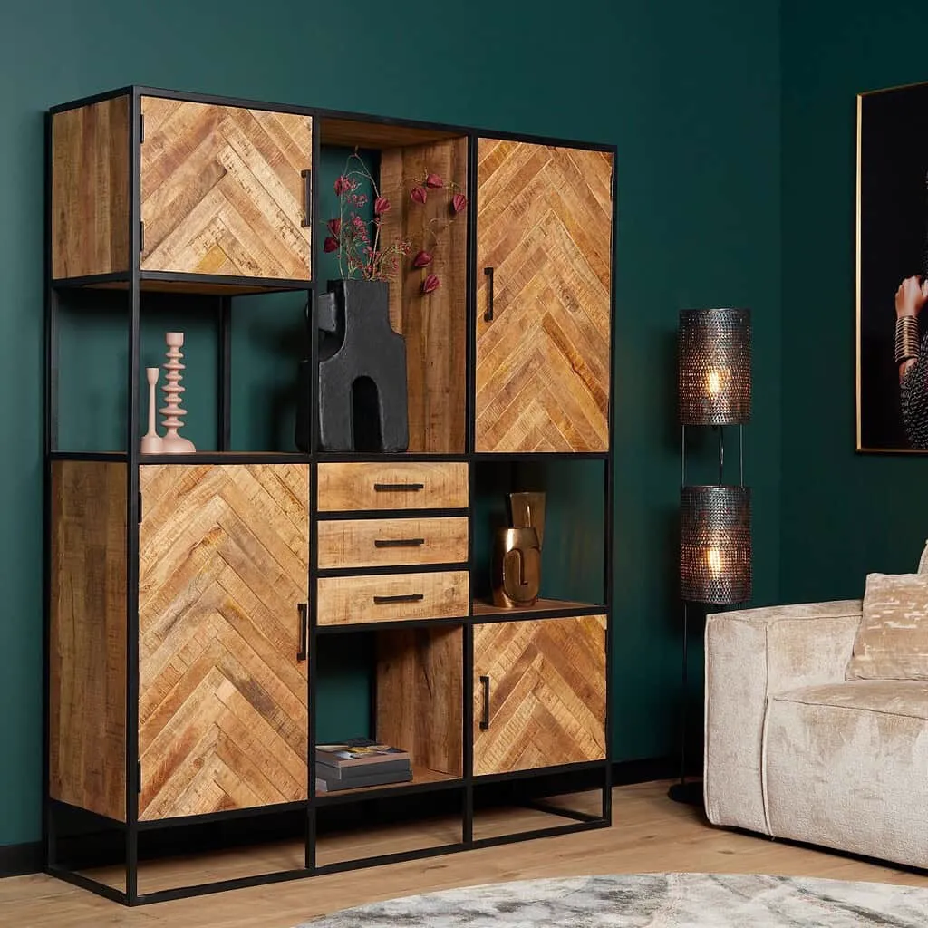 Vakkenkast Arlington Supreme XXL van 160 cm