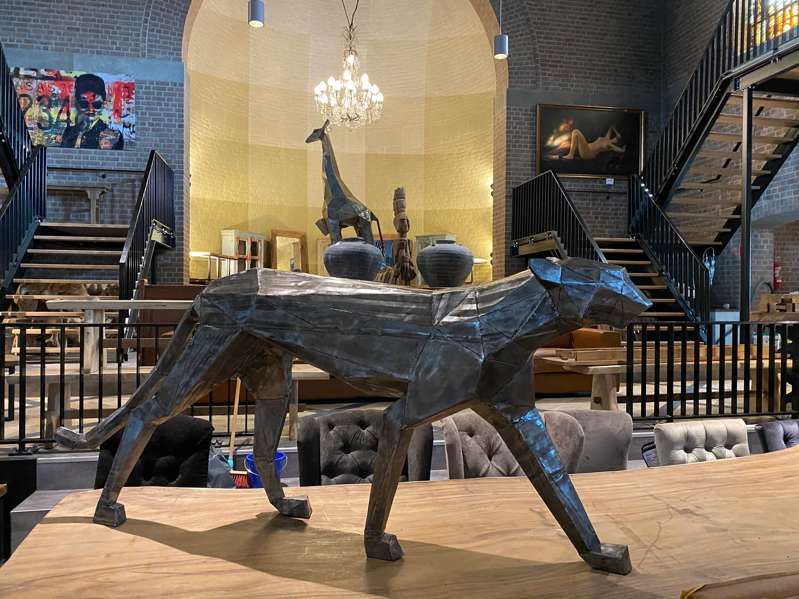 Impression aus dem Mokana Möbelhaus in Enschede